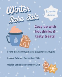 bake sale flyer